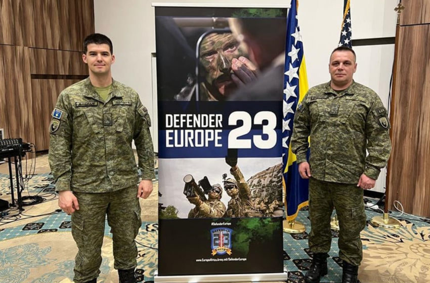  Forca e Sigurisë së Kosovës merr pjesë në Konferencën Fillestare Planifikuese për Stërvitjen “Defender Europe 23”