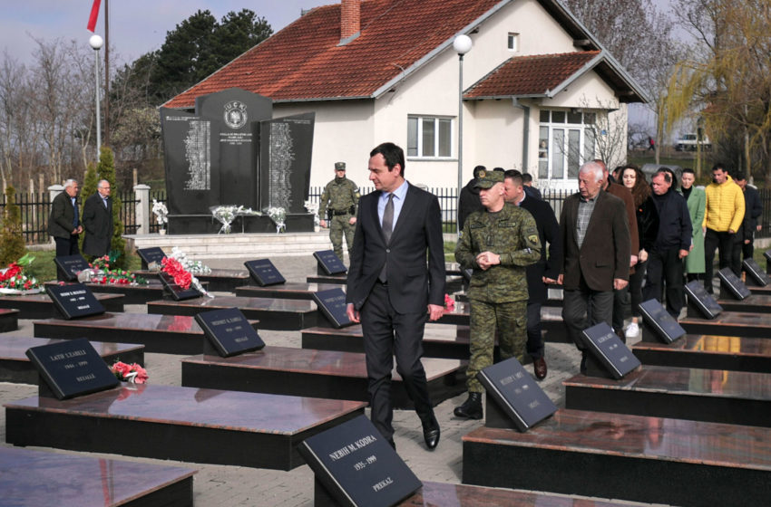  Kryeministri Kurti në Rezallë: Gjenocidi i Serbisë njihet edhe botërisht përveçse nga ne që e përjetuam