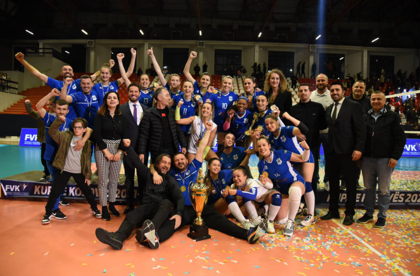  Drita fiton Kupën e Kosovës në Volejboll