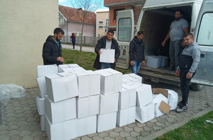  KBI në Gjilan ndihmon me 110 pako ushqimore komunitetin rom