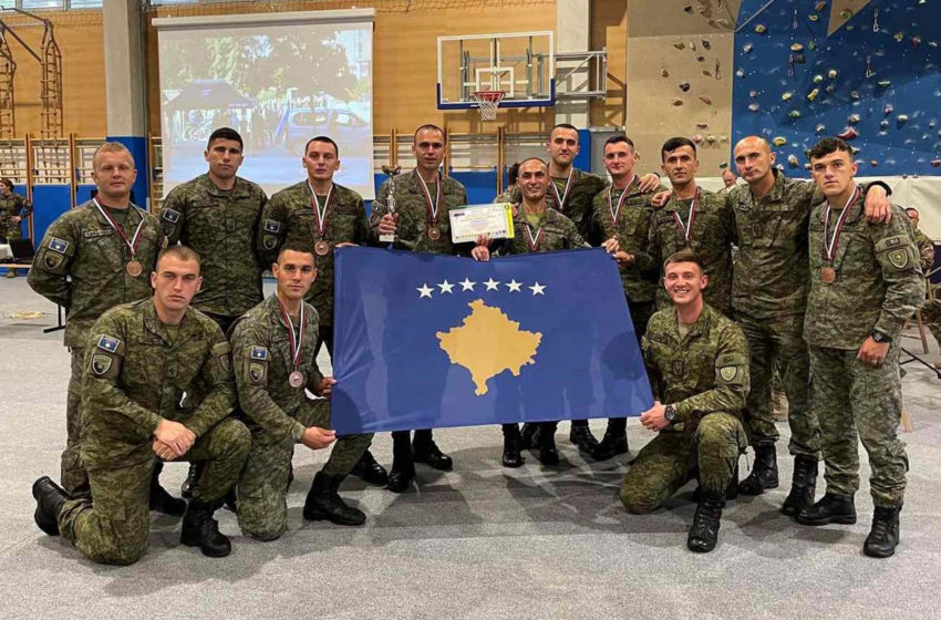  Forca e Sigurisë së Kosovës fiton vendin e tretë në garën ndërkombëtare “Best Squad Competition” në Slloveni