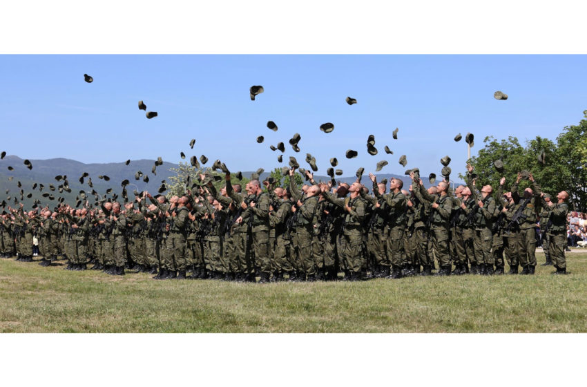  Në KDS u mbajt ceremonia e betimit të 257 ushtarëve të rinj të FSK-së