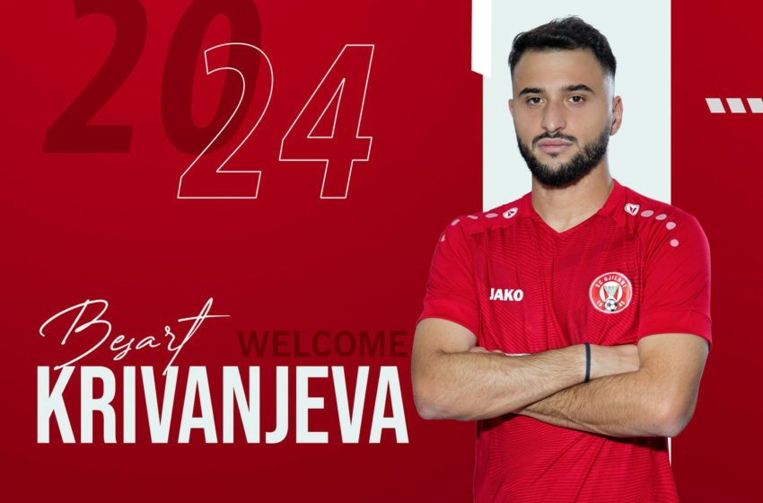  SC Gjilani konfirmon angazhimin dyvjeçar të futbollistit Besart Krivanjeva