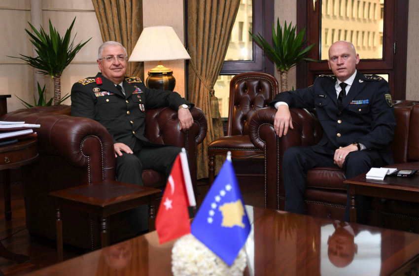  Komandanti i Forcës së Sigurisë së Kosovës, Gjenerallejtënant Bashkim Jashari qëndron në vizitë zyrtare në Turqi