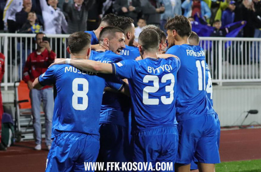  Kosova përmirëson pozitën e saj në renditjen e FIFA-s 