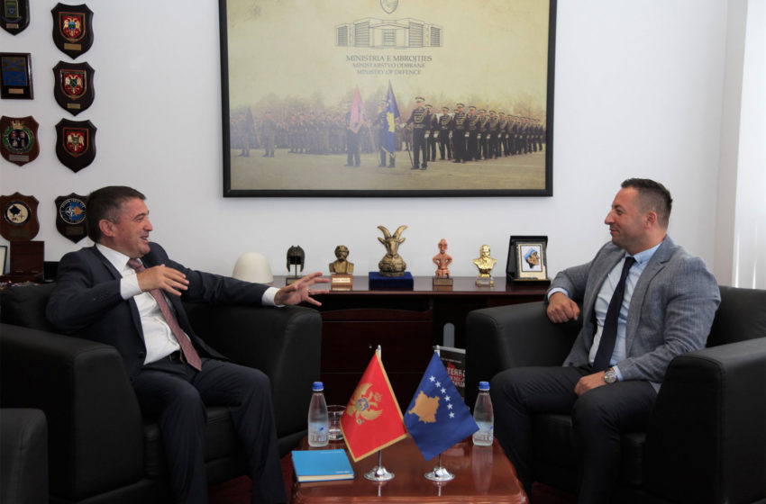  Ministri Mehaj priti në takim të ngarkuarin e ri me punë të Republikës së Malit të Zi në Kosovë, ambasadorin Mirsad Biboviq