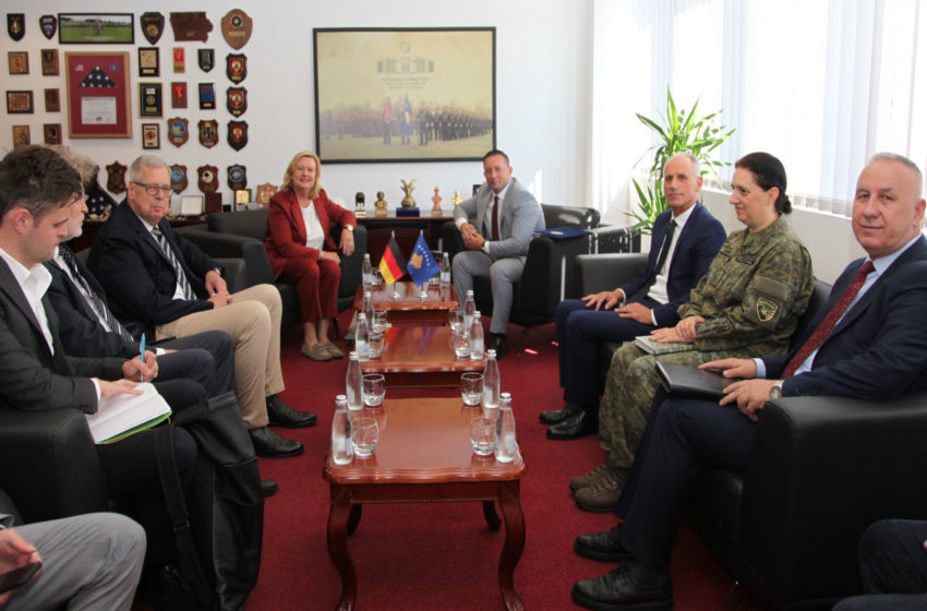  Ministri Mehaj priti Komisioneren Parlamentare për Forcat e Armatosura të Gjermanisë, dr. Eva Högl
