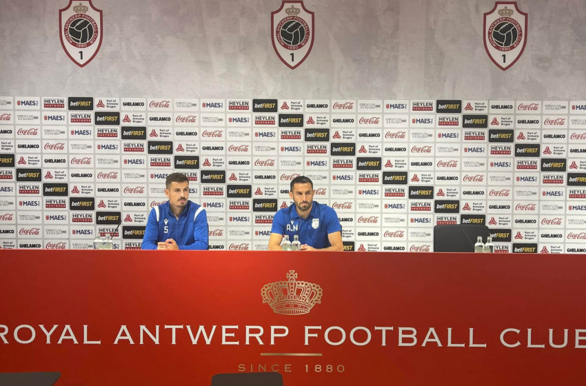  Deklarata e trajnerit të FC Drita, Ardian Nuhiu dhe e kapitenit, Ard Limani para ndeshjes me Royal Antwerp FC
