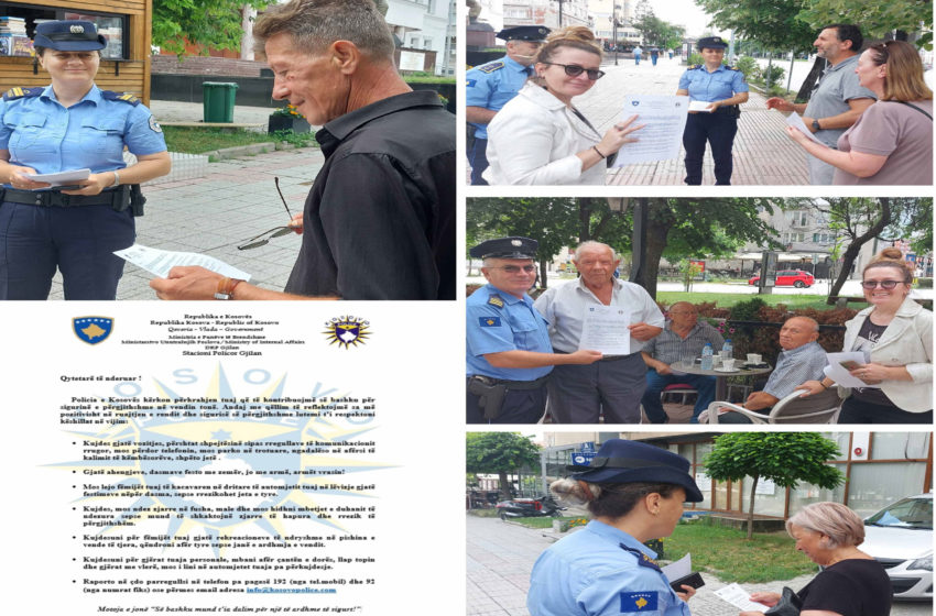  Policia me aktivitete vetëdijësuese “Sezoni veror 2022’’