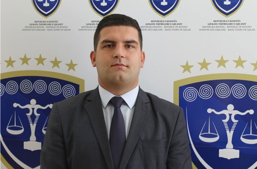  Rilind Sermaxhaj caktohet nënkryetar i Gjykatës Themelore në Gjilan