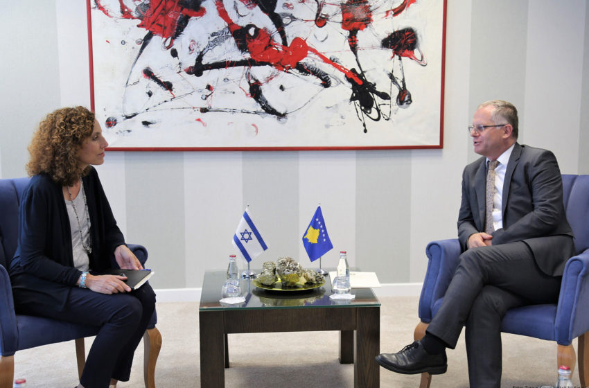  Zëvendëskryeministri Bislimi priti në takim ambasadoren e Izraelit në Kosovë, Tamar Ziv
