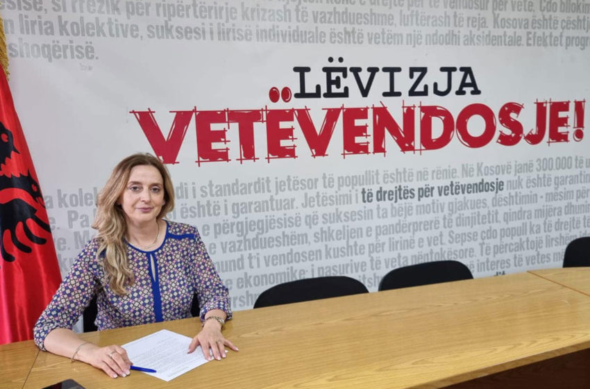  Arijeta Rexhepi kandidon për Kryetare të Grave në Vetëvendosje, Qendra Gjilan