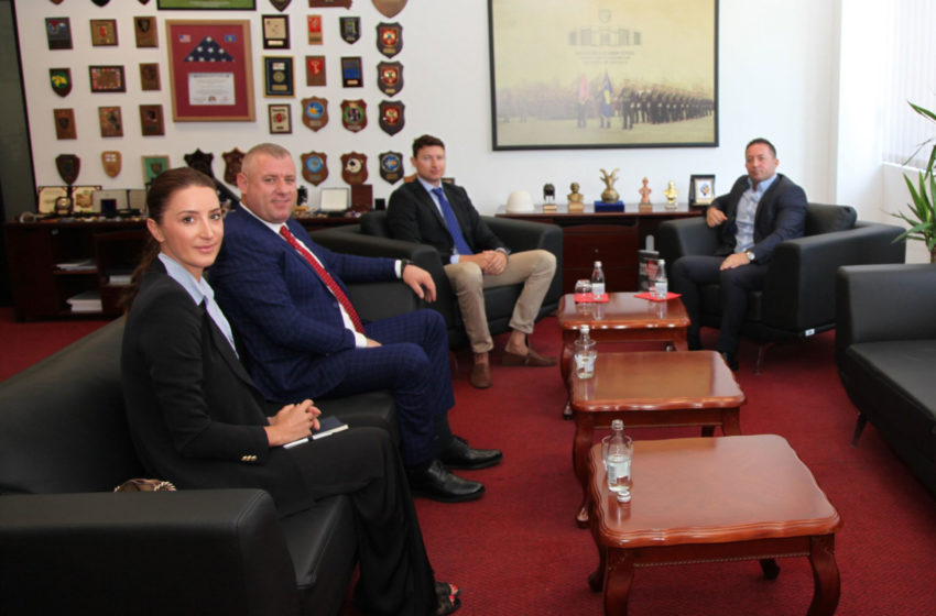  Ministri Mehaj priti në takim drejtorin e Qendrës së Koordinimit Kundër Ekstremizmit të Dhunshëm në Shqipëri, Denion Meidani