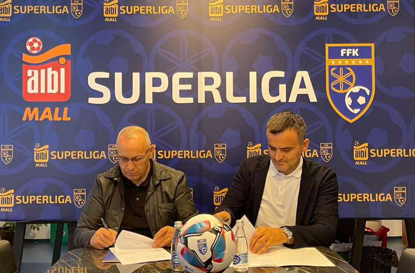  ALBI MALL sponsor gjeneral i Superligës së Kosovës në futboll 