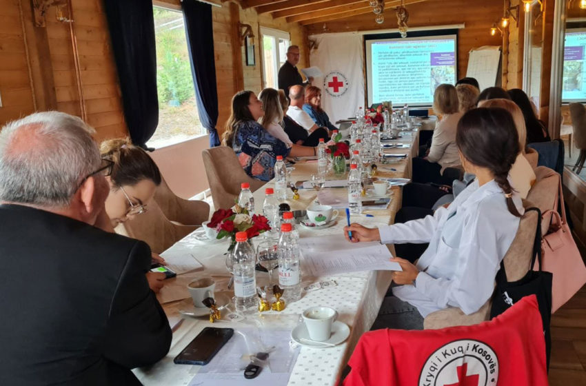  Kryqi i Kuq në Kamenicë ka përfunduar me sukses trajnimin e MISP-it për personelin shëndetësor të QKMF-së