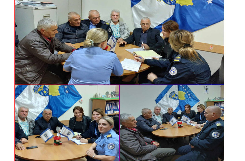  Gjilan: Vazhdon bashkëpunimi i Policisë së Kosovës me Këshillat Lokale për Siguri Publike (KLSP)