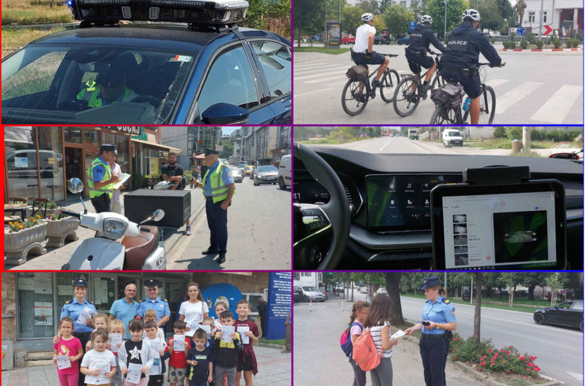  Aktivitete në komunikacionin rrugor – Gusht 2022, Drejtoria Rajonale e Policisë në Gjilan