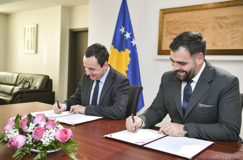 Nënshkruhet memorandum ndërmjet Qeverisë së Kosovës dhe Këshillit Kombëtar Shqiptar në Luginën e Preshevës