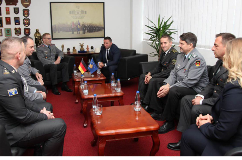  Vazhdon bashkëpunimi i frytshëm bilateral me Ushtrinë Gjermane