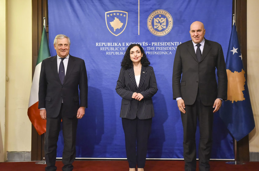  Osmani: Kosova e konsideron Italinë si një partnere, me të cilën synon thellimin e marrëdhënieve bilaterale në shumë fusha