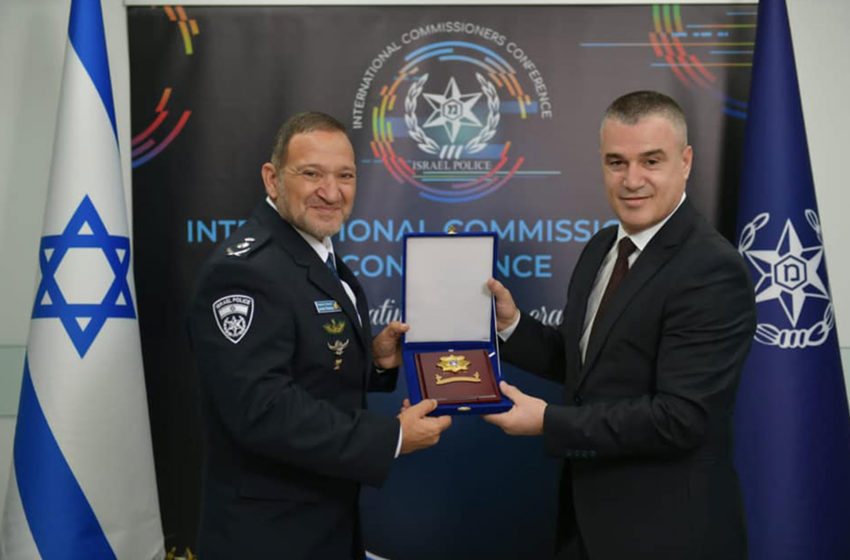  U. d. drejtori i Përgjithshëm i Policisë së Kosovës gjatë qëndrimit në Izrael, ka realizuar takim zyrtar me drejtorin e Përgjithshëm të Policisë së Izraelit