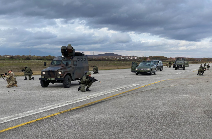  Policia Ushtarake e FSK-së, trajnohet nga Ushtria Amerikane