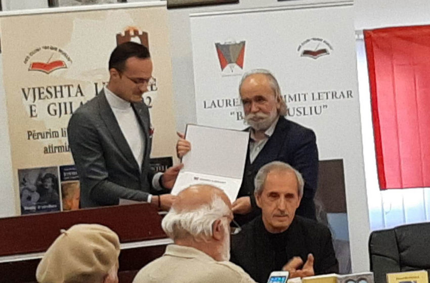  Shkrimtarit Prend Buzhala i dorëzohet çmimi letrar “Beqir Musliu”