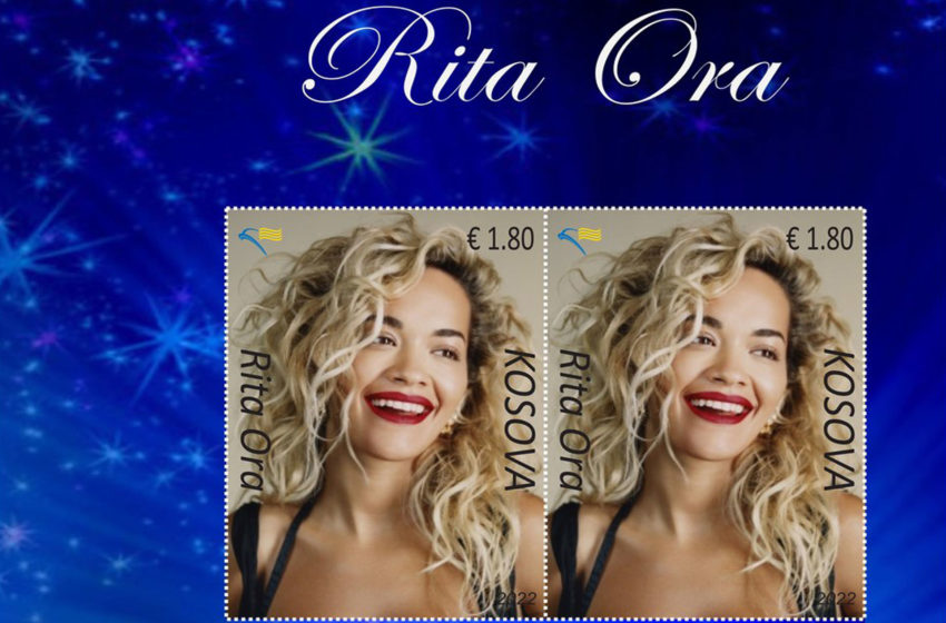  Rita Ora në pullat postare të Kosovës