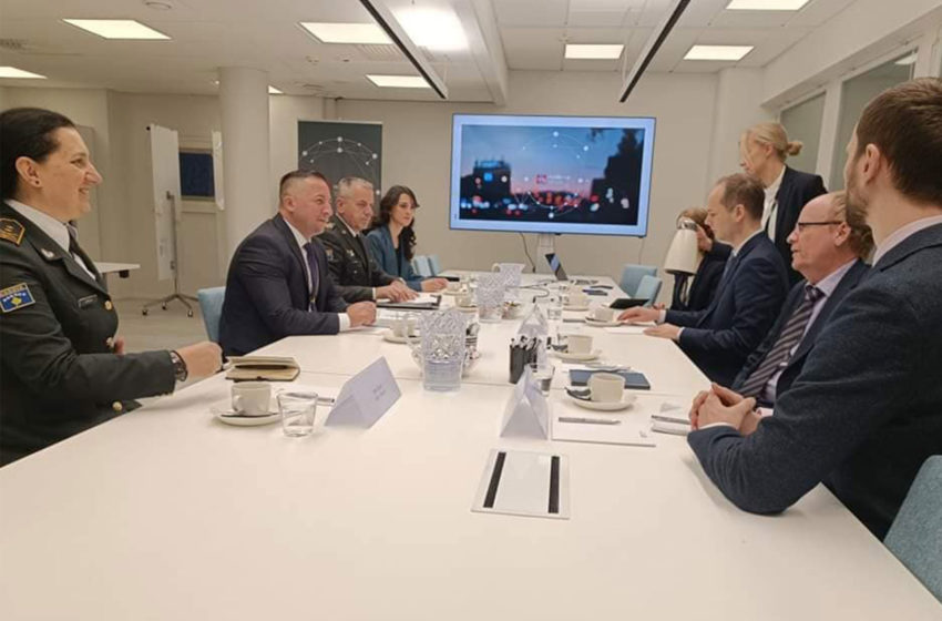  Ministri Mehaj me delegacionin e tij vizitoi Qendrën Ndërkombëtare për parandalimin dhe luftimin e luftës hibride në Finlandë