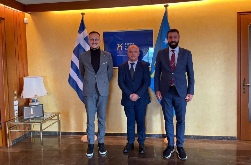  Kryetari i Gjilanit, Alban Hyseni takohet në Bashkinë e Athinës me kryetarin, Kostas Bakoyannis
