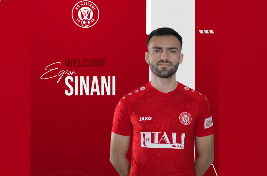  SC Gjilani angazhon futbollistin Egzon Sinani