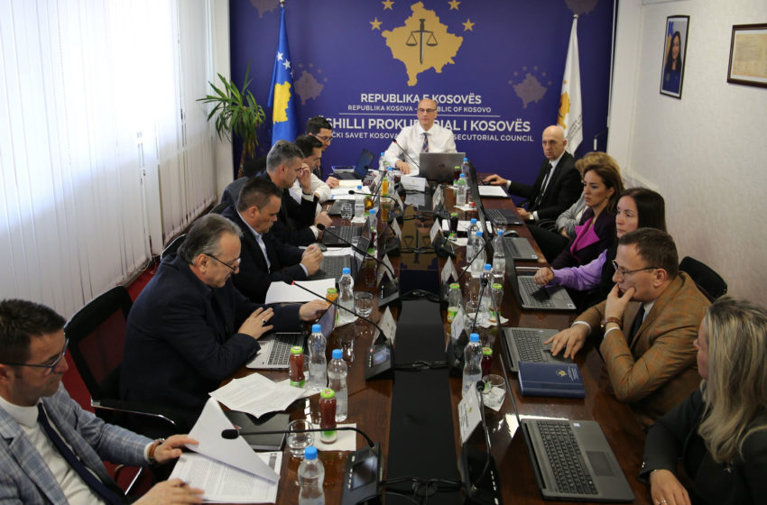  Këshilli Prokurorial i Kosovës i udhëhequr nga Kryesuesi Jetish Maloku ka mbajtur takimin e radhës