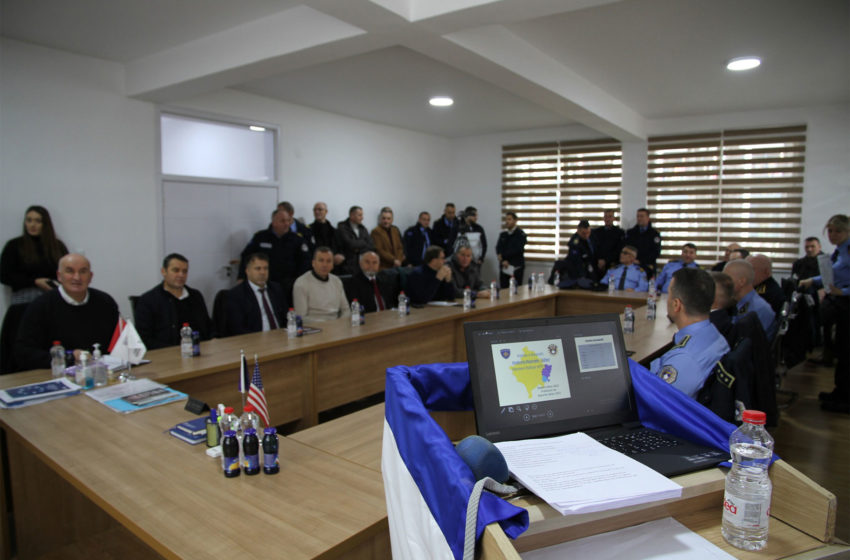  Kryetari Haliti ka mirëpritur policinë e Vitisë në prezantimin e raportit vjetor të punës