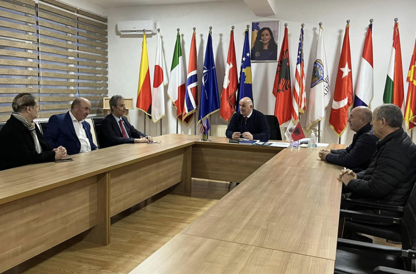  Kryetari Sokol Haliti priti në takim kancelarin Guiseppe Prete