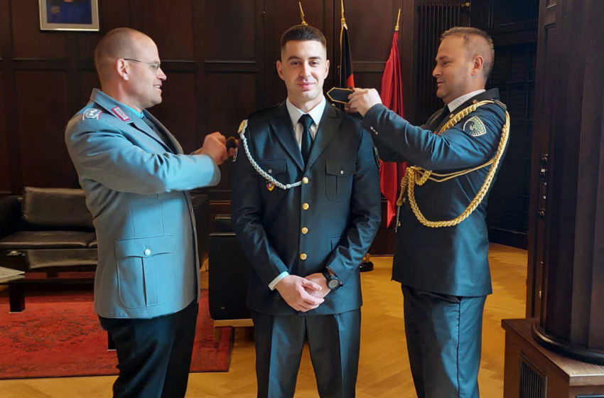  Pjesëtari i FSK-së përfundon Akademinë Ushtarake në Gjermani
