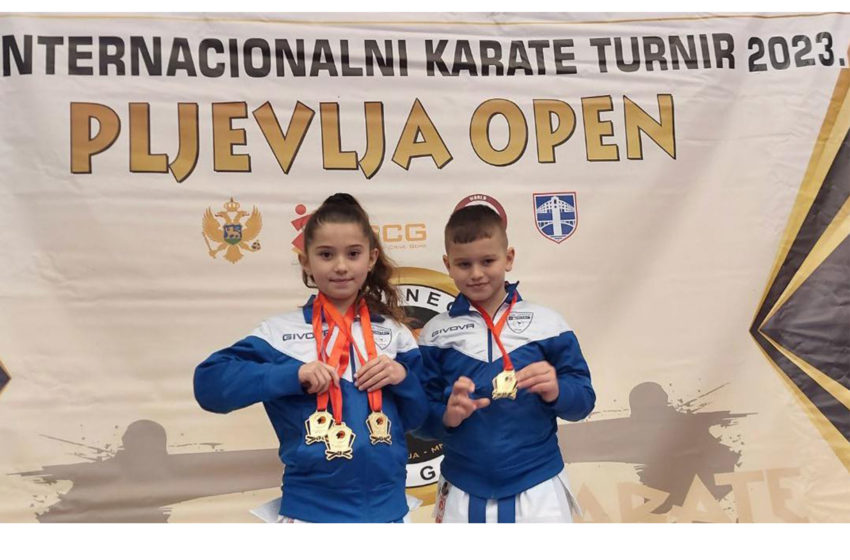  Klubi i Karatesë “Drita” kthehet nga Mali i Zi me katër medalje të arta