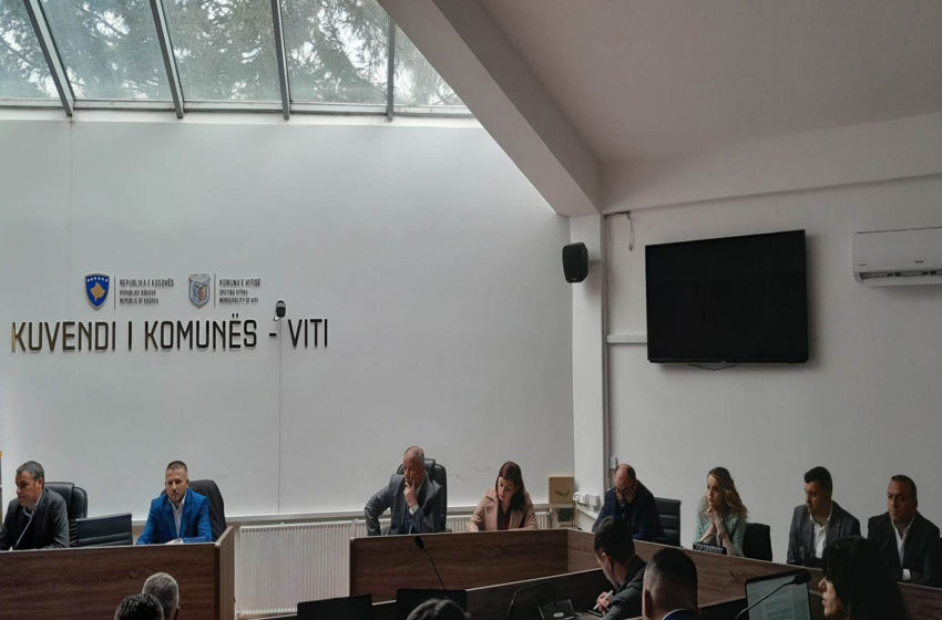  Kuvendi Komunal i Vitisë mbajti sot mbledhjen e tretë të rregullt