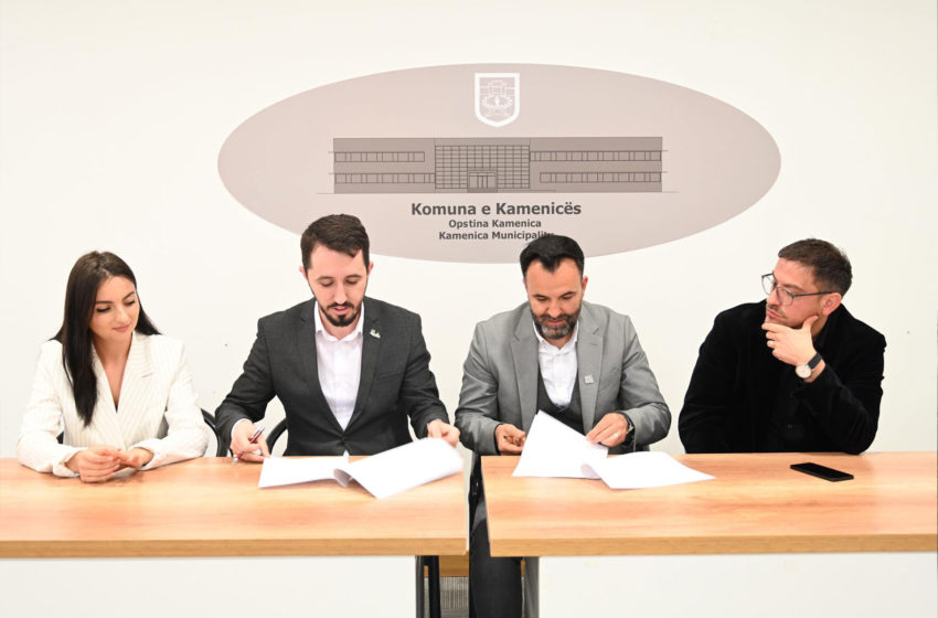  Kryetari i Kamenicës nënshkruan memorandum bashkëpunimi me drejtorin e Teatrit të Gjilanit