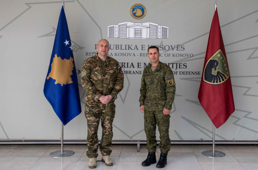  Rreshter majori i FSK-së priti në takim zyrtar rreshter majorin e ushtrisë sllovene