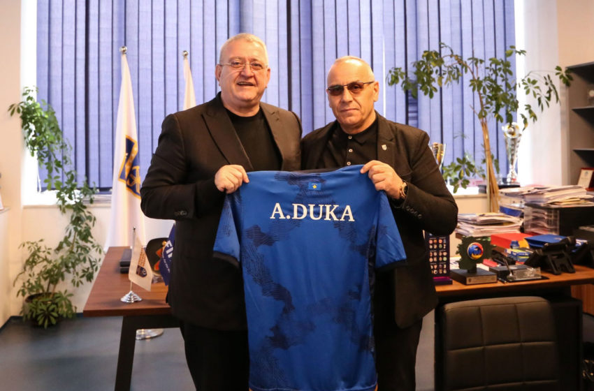  FFK: Presidenti Duka viziton FFK-në, i ofron mbështetje presidentit Ademi në të gjitha proceset
