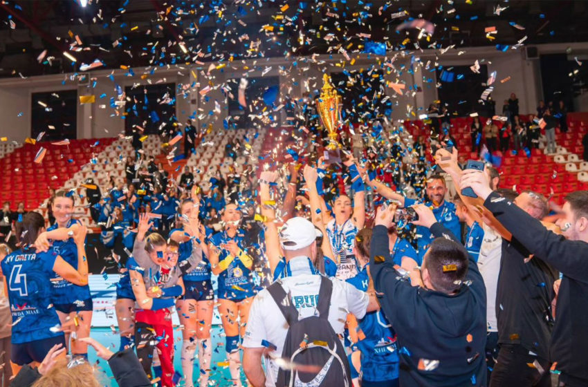  Drita fiton Kupën me rikthim sensacional në një ndeshje spektakolare volejbolli
