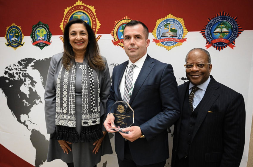  Kryeshefi Ekzekutiv i IPK-së, Kushtrim Hodaj nderohet nga Departamenti i Shtetit në Washington për sukses të jashtëzakonshëm operacional