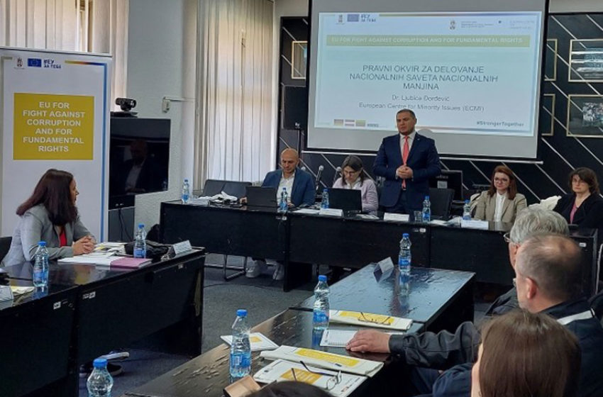  Mbahet trajnim për pakicat kombëtare në Serbi, pjesëmarrës edhe Këshilli Kombëtar Shqiptar