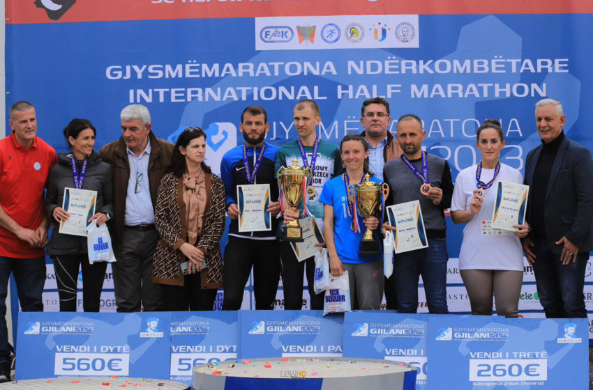  Rezultatet e Gjysmëmaratonës “Gjilani 2023”