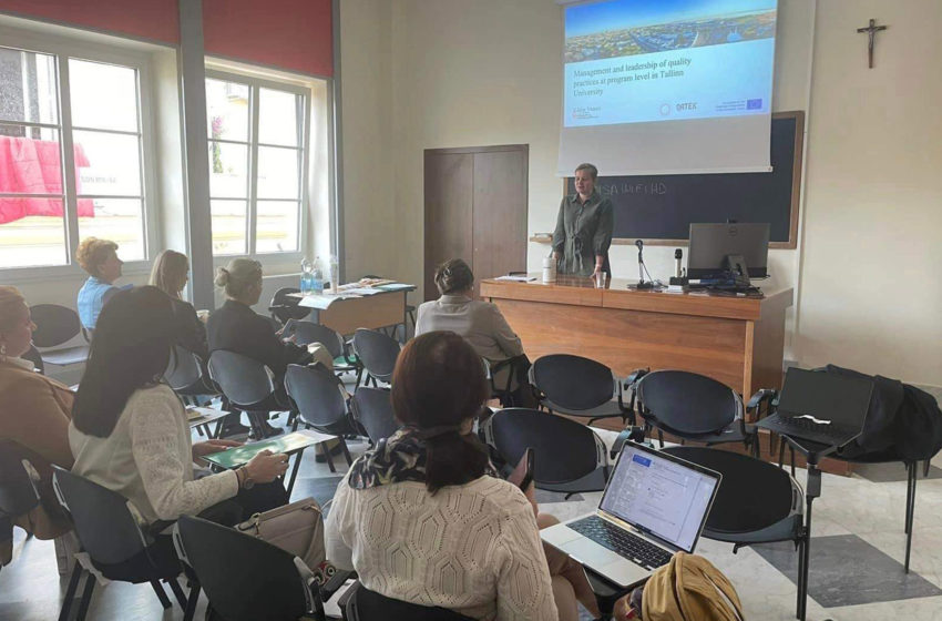  Punëtoria mbi menaxhimin dhe udhëheqjen e praktikave të cilësisë në Projektin QATEK u mbajt në Romë
