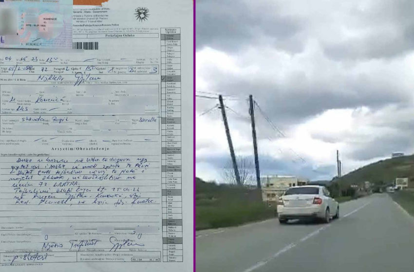  Gjilan: Në dy raste të ndara, u konfiskohen patentë shoferët për tejkalime në vijë të plotë