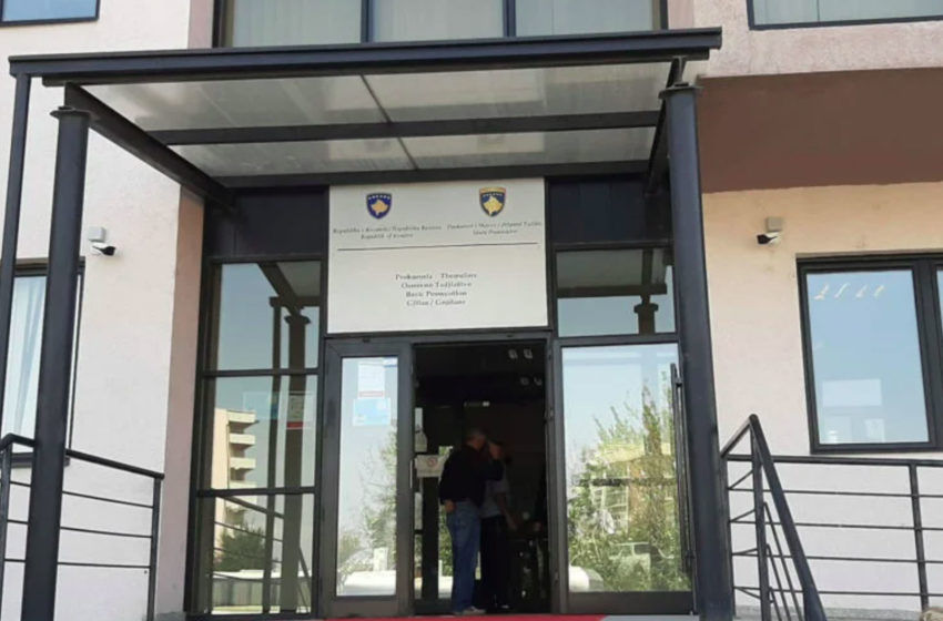  Prokuroria Themelore në Gjilan ka ndaluar një të dyshuar për 48 orë