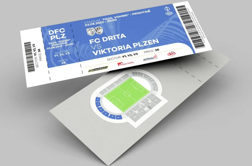  Biletat në shitje për ndeshjen Drita- Viktoria Plzen, ja çmimet!