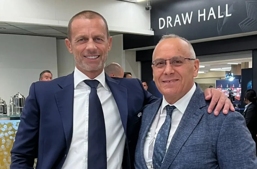  Presidenti Ademi takohet me presidentin e UEFA-s, Aleksandër Çeferin