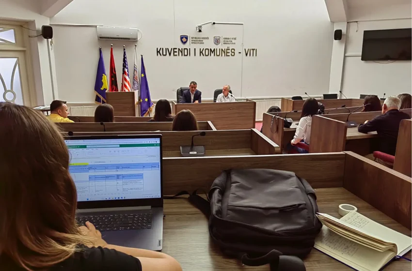  Kuvendi Komunal i Vitisë mbajti dëgjim buxhetor për projekt Buxhetin Komunal 2024-2026